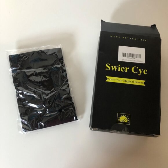 Swier Cyc Cooling Arm Sleeves Black Sports 5 Pack NEW - Picture 6 of 6